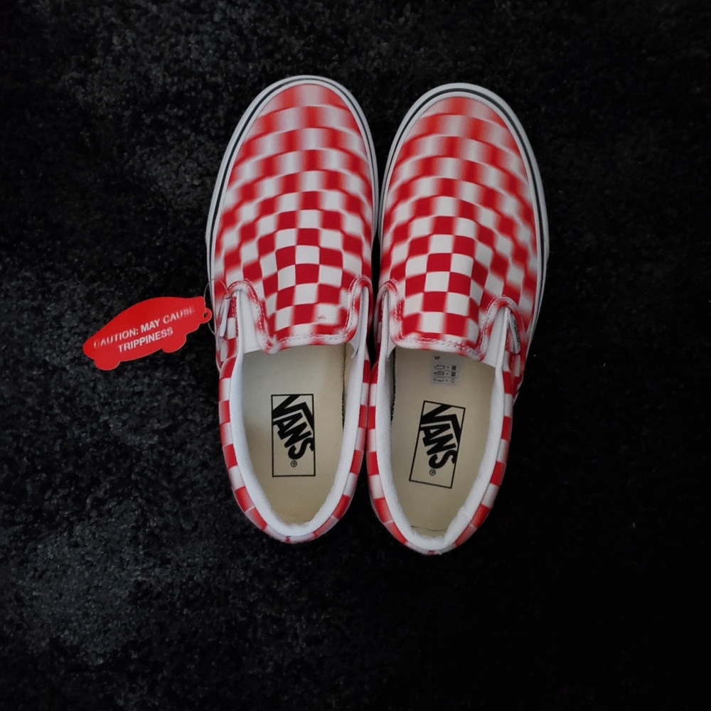 Vans Classic Blur Check Slip-on 8